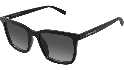 Saint Laurent SL 500 - 006 - 54 Sunglasses Black Rectangle