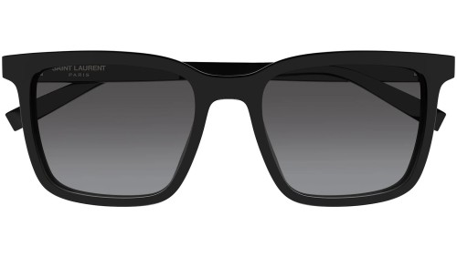 Saint Laurent SL 500 - 006 - 54 Sunglasses Black Rectangle