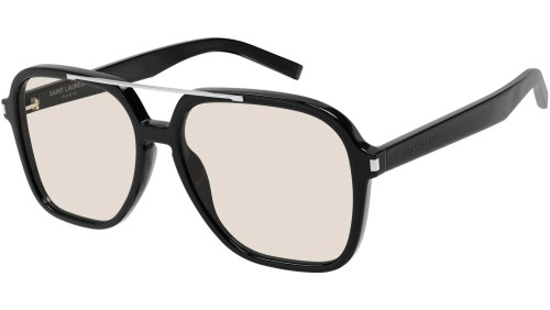 Saint Laurent SL 545 - 001 - 58 Sunglasses Black Pilot