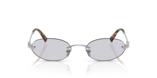MIU MIU MU A54S - 1BC3F2 - 51 Sunglasses Silver Oval