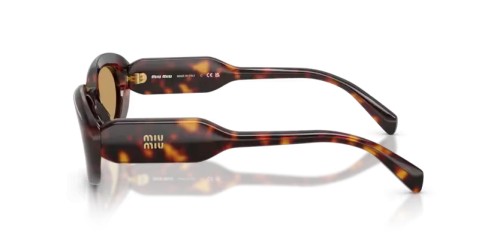 MIU MIU MU C01S - 27L10Y - 53 Sunglasses Havanna Oval
