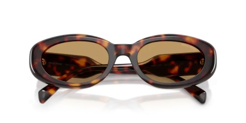 MIU MIU MU C01S - 27L10Y - 53 Sunglasses Havanna Oval
