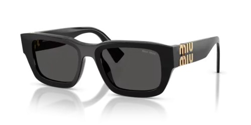 MIU MIU MU C04S - 16K08Z - 53 Sunglasses Black Square