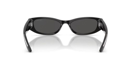 PRADA PR D22S - 16K08Z - 54 Sunglasses Black Rectangle