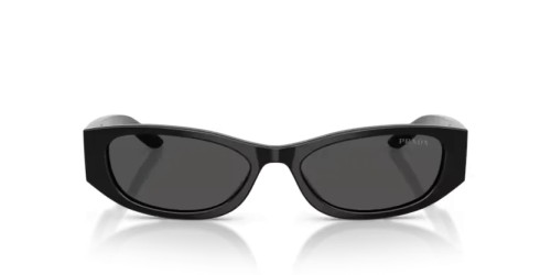 PRADA PR D22S - 16K08Z - 54 Sunglasses Black Rectangle