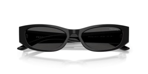 PRADA PR D22S - 16K08Z - 54 Sunglasses Black Rectangle