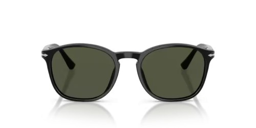 Persol PO3007SX - 95/31 - 52 Sunglasses Black Square