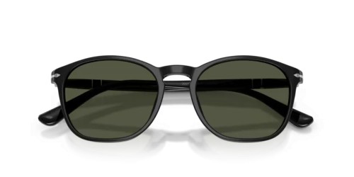 Persol PO3007SX - 95/31 - 52 Sunglasses Black Square