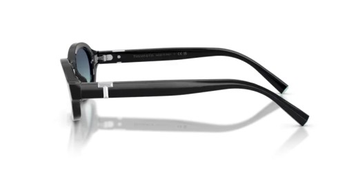 TIFFANY & CO. TF4270U - 80019S - 52 Sunglasses Black Oval