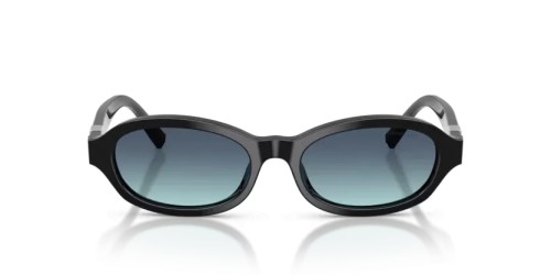 TIFFANY & CO. TF4270U - 80019S - 52 Sunglasses Black Oval
