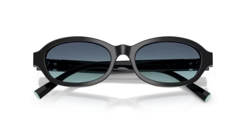 TIFFANY & CO. TF4270U - 80019S - 52 Sunglasses Black Oval