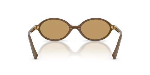 MIU MIU MU 04ZS - 29Q10Y - 50 Sunglasses Brown Oval