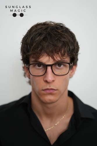 Tom Ford FT5718-Private Collection REAL HORN - 064 - 52 Optical frames Brown Square