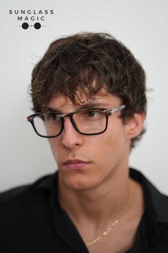Tom Ford FT5718-Private Collection REAL HORN - 063 - 52 Optical frames Black Square