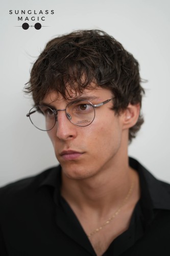 Tom Ford FT5717-Private Collection - 012 - 49 Optical frames Gray Round