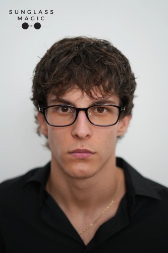 Tom Ford TF5647-D-B - 001 - 53 - WITH BLUE-VIOLET LIGHT FILTER LENSES Optical frames Black Square