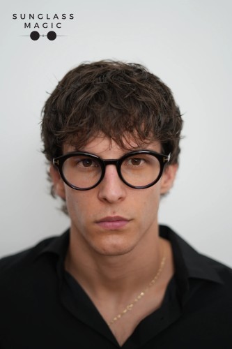 Tom Ford TF6061-B - 052 - 50 - WITH BLUE-VIOLET LIGHT FILTER LENSES Optical frames Round
