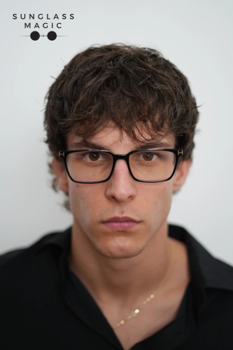 Tom Ford FT5802-B - 001 - 53 - WITH BLUE-VIOLET LIGHT FILTER LENSES Optical frames Square