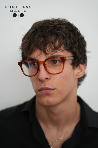 Tom Ford TF5999-K-B - 053 - 49 - WITH BLUE-VIOLET LIGHT FILTER LENSES Optical frames Havanna Square