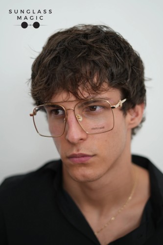 Roberto Cavalli VRC028 - 0300 - 58 Optical frames Gold, Black Square