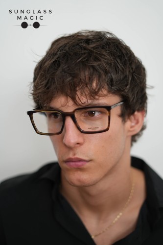 Saint Laurent SL624 - 004 - 54 Optical frames Havanna Square