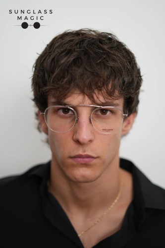 Saint Laurent SL576 - 001 - 51 Optical frames Silver Round