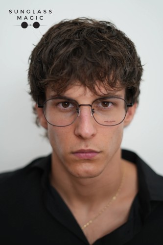 Saint Laurent SL682/F - 002 - 53 Optical frames Black Pillow (Rounded)