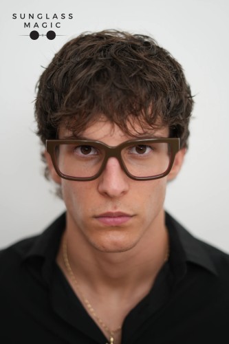 Off-White OERJ07M (STYLE 7M) - 7400 - 56 Optical frames Brown Square