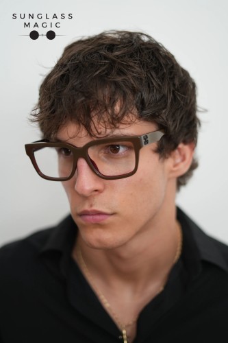 Off-White OERJ07M (STYLE 7M) - 7400 - 56 Optical frames Brown Square