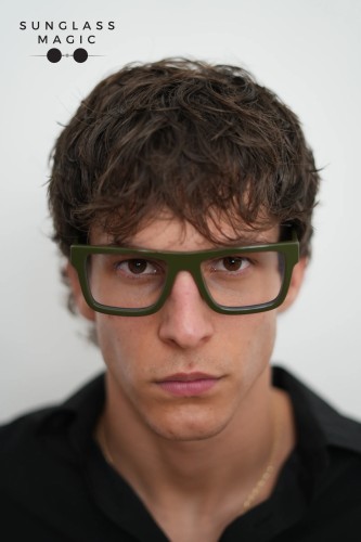 Off-White OERJ025 - 5700 - 54 Optical frames Green Square