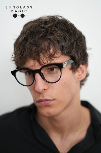 Off-White OERJ068 - 1000 - 50 Optical frames Black Pillow (Rounded)