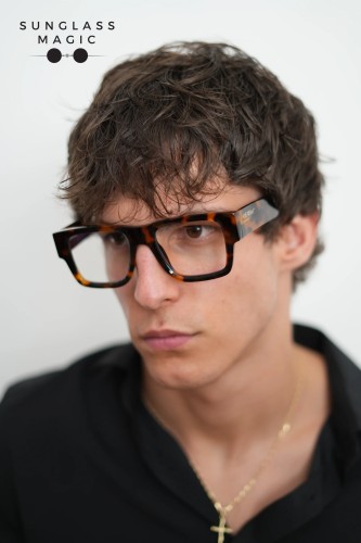 Off-White OERJ040 - 6000 - 52 Optical frames Havanna Square