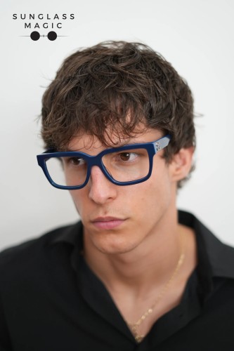 Off-White OERJ07M (STYLE 7M) - 4800 - 56 Optical frames Dark Blue Square