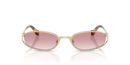 MIU MIU MU C51S - ZVN70O - 54 Sunglasses Light Gold Irregular