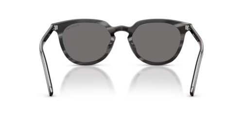PRADA PR D15SD - 29O90T - 52 - WITH POLARIZED LENSES Sunglasses Black / basalt horn Phantos