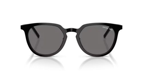 PRADA PR D15SD - 29O90T - 52 - WITH POLARIZED LENSES Sunglasses Black / basalt horn Phantos