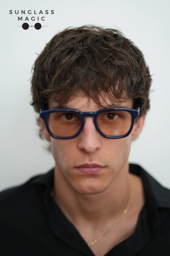Moncler ML5042 - 092 - 51 Optical frames Blue Square