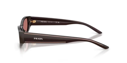 PRADA PR D22S - 27I80W - 54 Sunglasses Cigar Rectangle