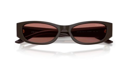 PRADA PR D22S - 27I80W - 54 Sunglasses Cigar Rectangle