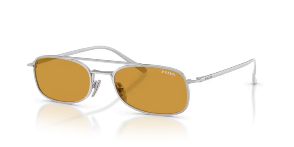 PRADA PR D59S - 1BC50P - 54 Sunglasses Silver Pillow