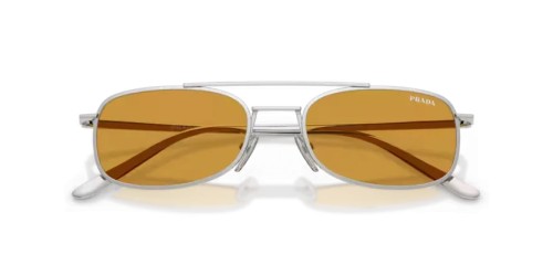 PRADA PR D59S - 1BC50P - 54 Sunglasses Silver Pillow