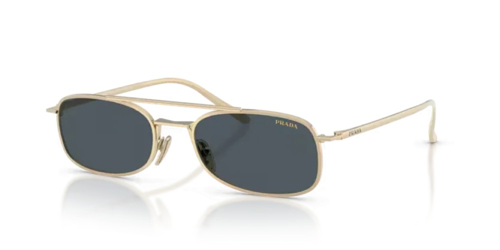 PRADA PR D59S - ZVN70B - 54 Sunglasses Light Gold Pillow