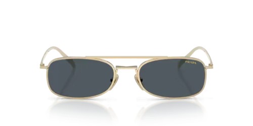 PRADA PR D59S - ZVN70B - 54 Sunglasses Light Gold Pillow