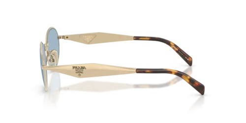 PRADA PR D57S - ZVN40Q - 54 Sunglasses Light Gold Oval