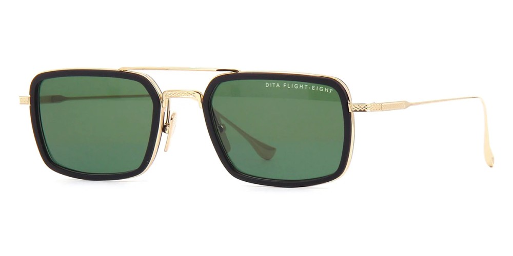Dita FLIGHT.008 DTS134 - 02 - 53 Sunglasses Gold Square