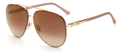 Jimmy Choo - Sunglasses - GRAY/S - BKUJL - 63