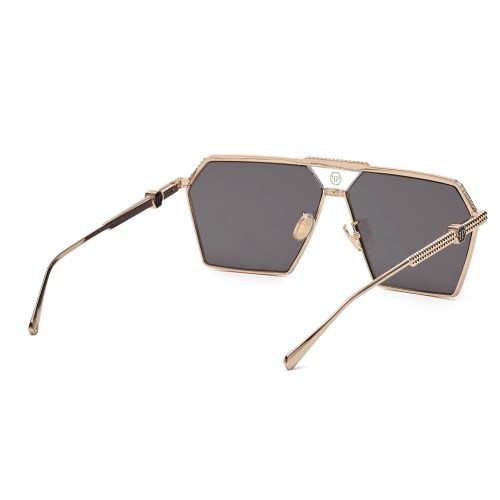 Philipp Plein SPP076M STUD - 0301 - 66 Sunglasses Rose gold Square