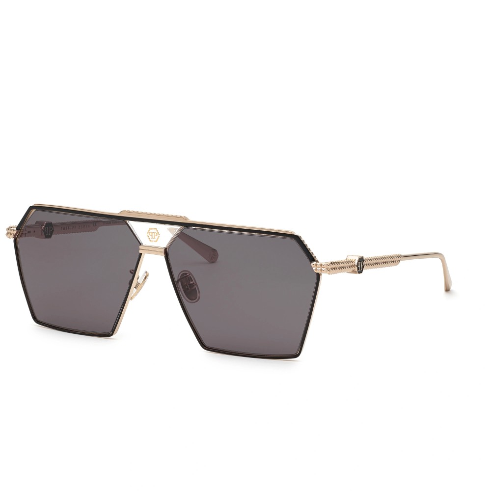 Philipp Plein SPP076M STUD - 0301 - 66 Sunglasses Rose gold Square