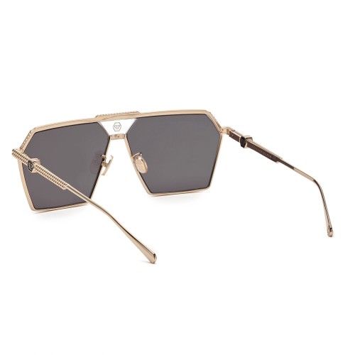 Philipp Plein SPP076M STUD - 0301 - 66 Sunglasses Rose gold Square