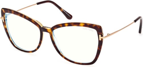 Tom Ford - Optical frames - TF5882-B - 056 - 55 - WITH BLUE-VIOLET LIGHT FILTER LENSES